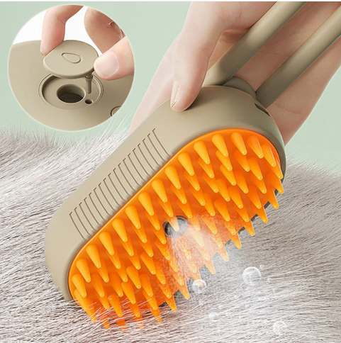 🐾 VaporPaw – Spazzola a Vapore per Cani ✨